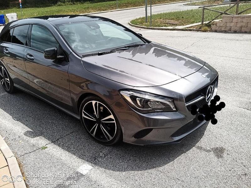 Usata Mercedes CLA220 177 CV (130 kW) 2016 Grigio Berlina