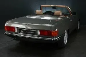 Usata Mercedes SL420 218 CV (160 kW) 1987 Grigio Cabrio