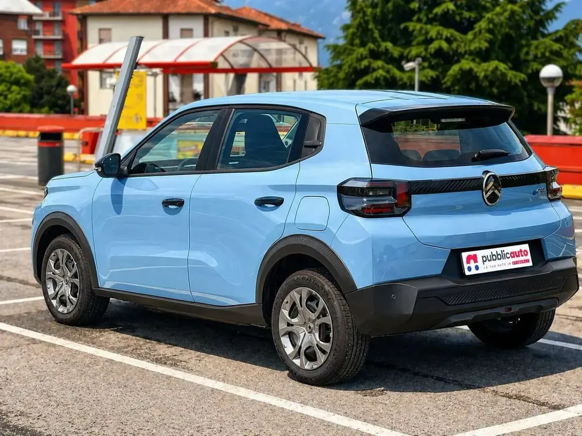Begagnad Citroën e-C3 52 kW (72 HK) 2025 Blå SUV