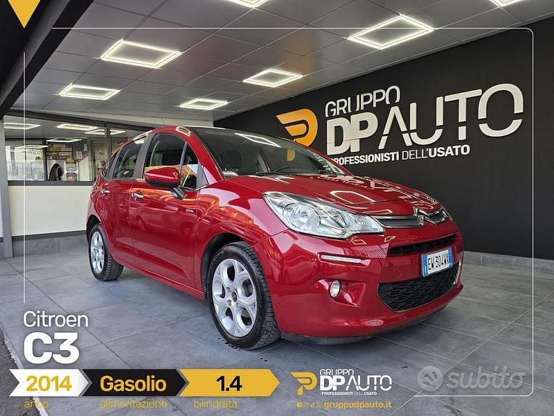 Rosso Usata 2014 Citroën C3 Exclusive Tre volumi | 4999 € (Buon prezzo) - Immagine 1/4