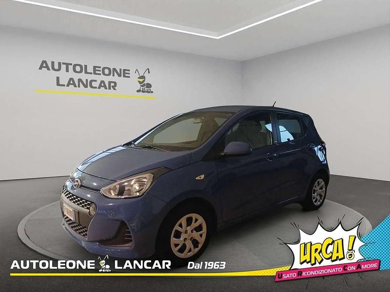 Usata Hyundai i10 65 CV (47 kW) 2018 Blu opaco Utilitaria