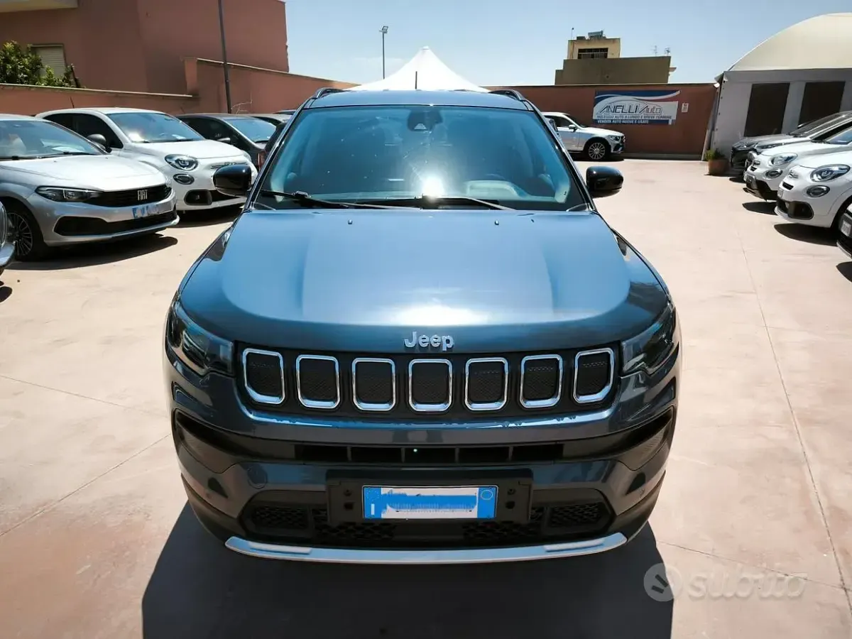 Usata Jeep Compass Limited 131 CV (96 kW) 2022 Blu SUV