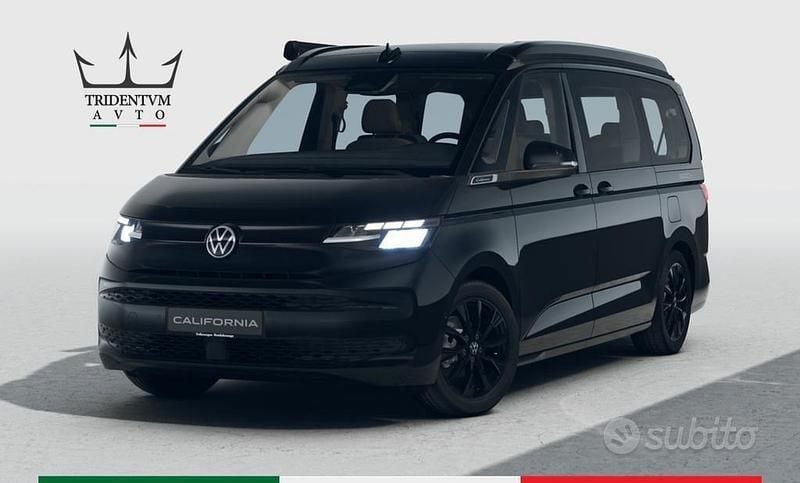 Nero Nuova 2025 VW California California Furgone | 58.900 € (Super prezzo) - Immagine 1/4