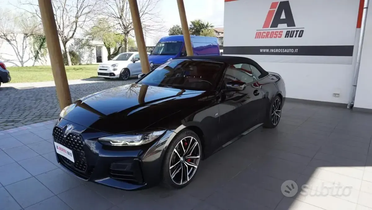 Usata BMW 440 Cabriolet M Sport 374 CV (275 kW) 2023 Nero Cabrio