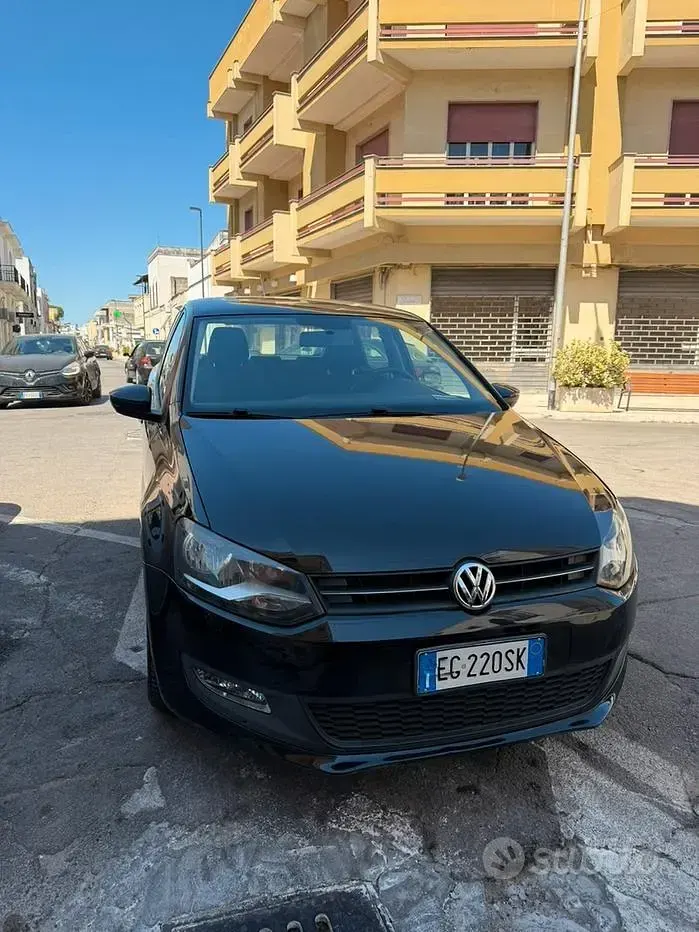 Usata VW Polo 69 CV (50 kW) 2011 Nero Utilitaria