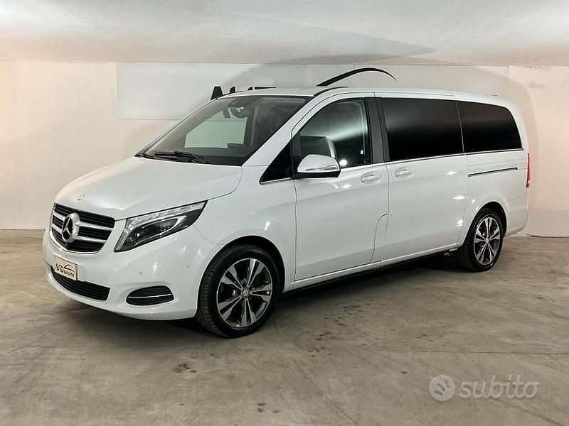 Usata Mercedes V250 Premium 190 CV (139 kW) 2015 Bianco Monovolume