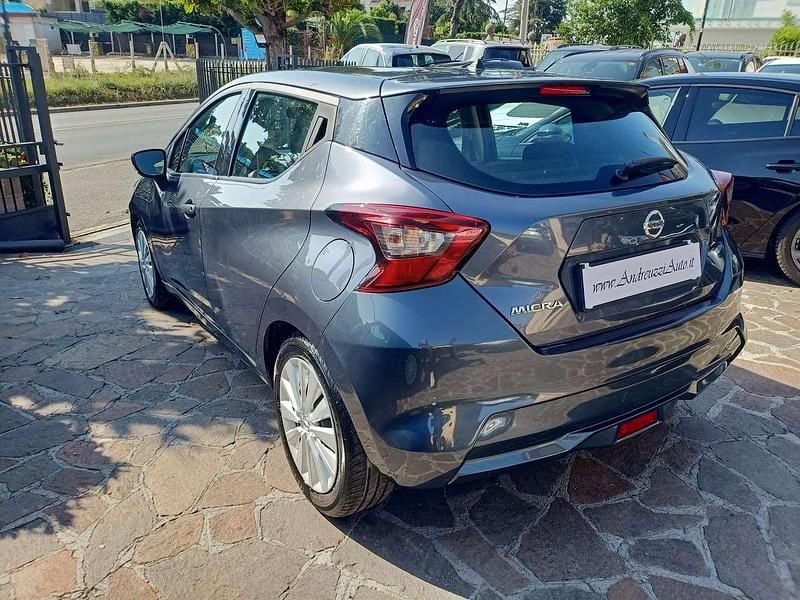 Usata Nissan Micra Acenta 92 CV (67 kW) 2022 Grigio Berlina