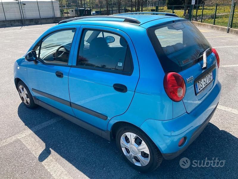 Usata Chevrolet Matiz SE 50 CV (36 kW) 2009 Blu Utilitaria