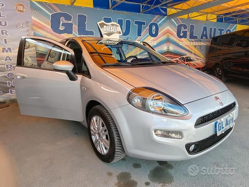 Usata Fiat Punto Evo Lounge 75 CV (55 kW) 2014 Grigio Utilitaria