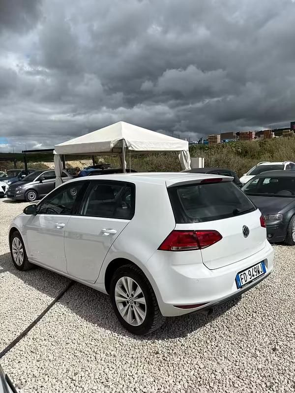 Usata VW Golf VII Business 110 CV (80 kW) 2016 Bianco Berlina