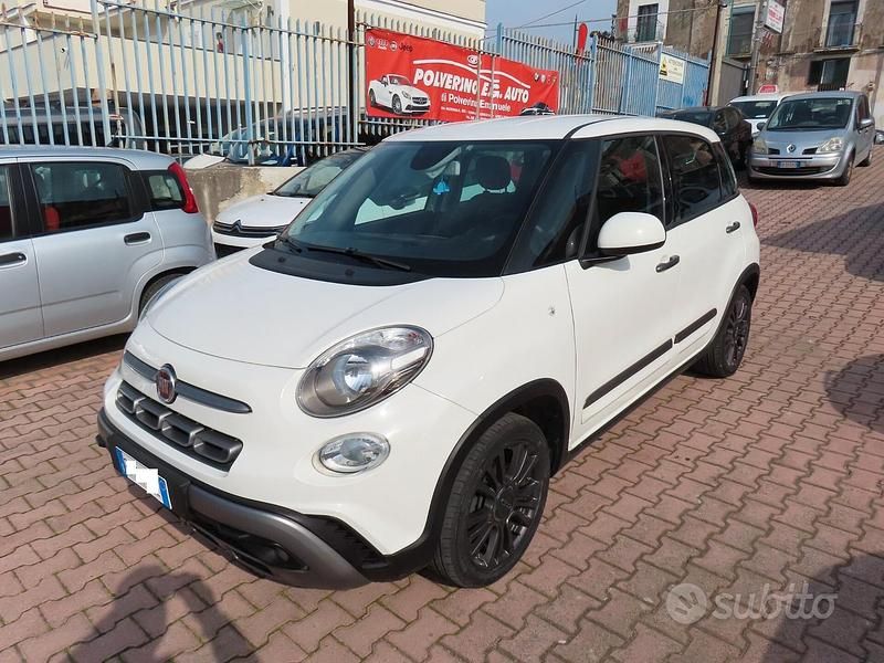 Usata Fiat 500L Cross 95 CV (69 kW) 2018 Bianco Monovolume