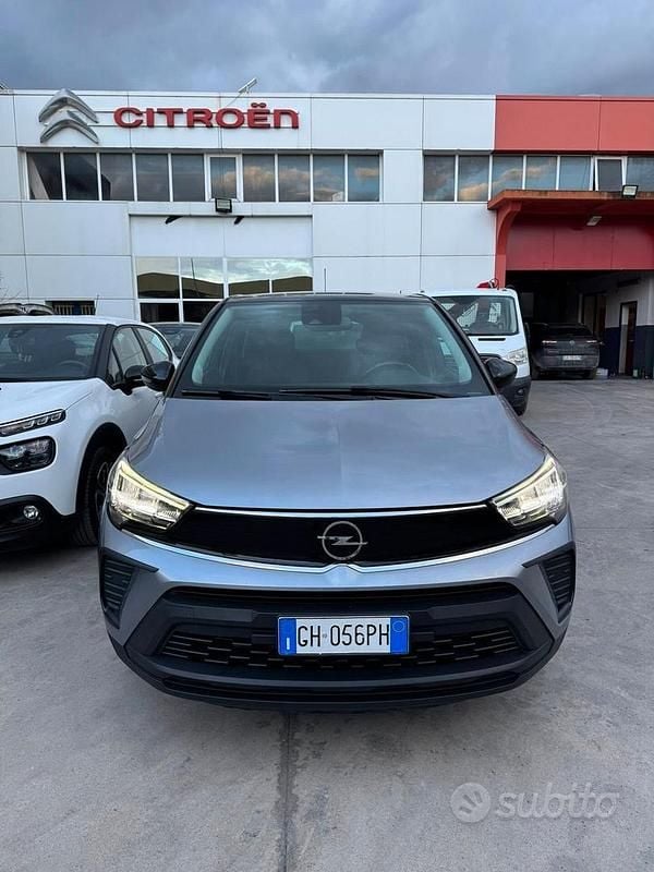 Usata Opel Crossland X Edition 120 CV (88 kW) 2021 Grigio SUV