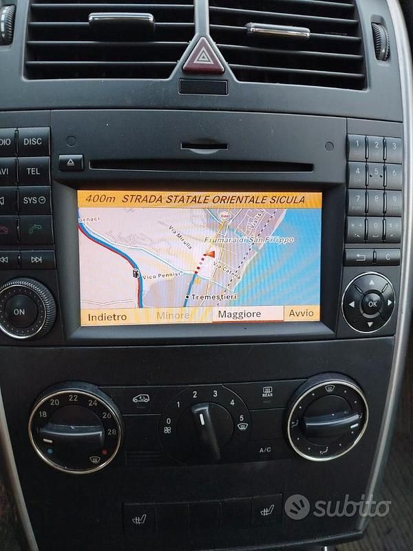 Usata Mercedes B200 2008 Nero Monovolume