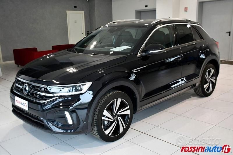 Usata VW T-Roc R-line Plus 150 CV (110 kW) 2024 Nero SUV