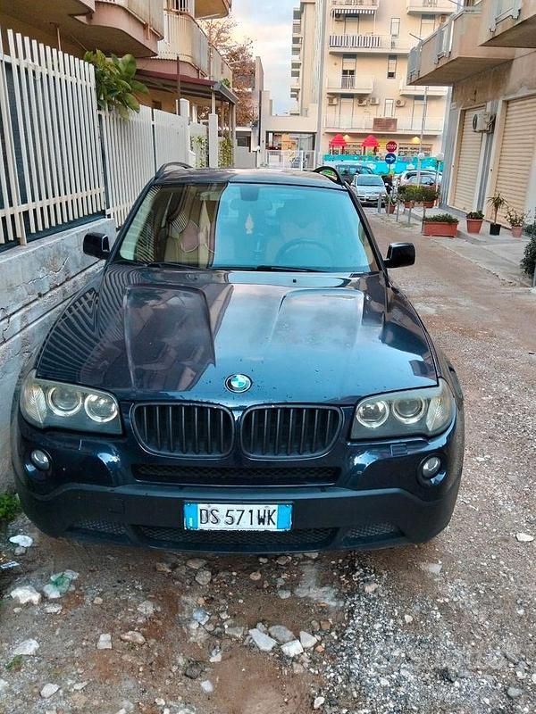 Usata BMW X3 Efficient Dynamics 177 CV (130 kW) 2008 Blu SUV