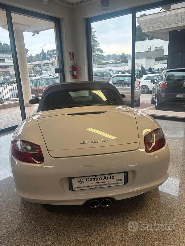 Usata Porsche Boxster 245 CV (180 kW) 2008 Bianco Cabrio