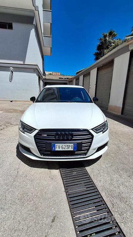 Usata Audi A3 S-Line 116 CV (85 kW) 2019 Bianco Berlina