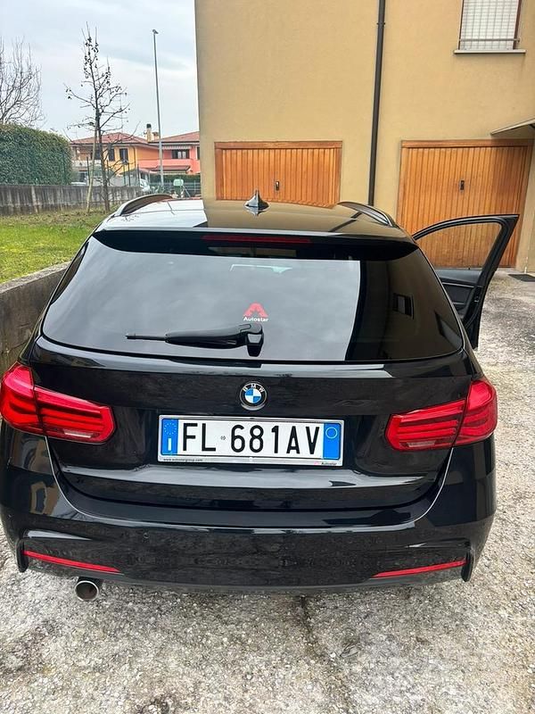 Usata BMW 318 M Sport 150 CV (110 kW) 2017 Nero Station wagon