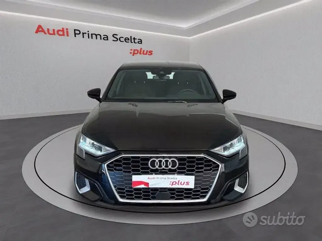 Usata Audi A3 Advanced 110 CV (80 kW) 2022 Nero Berlina
