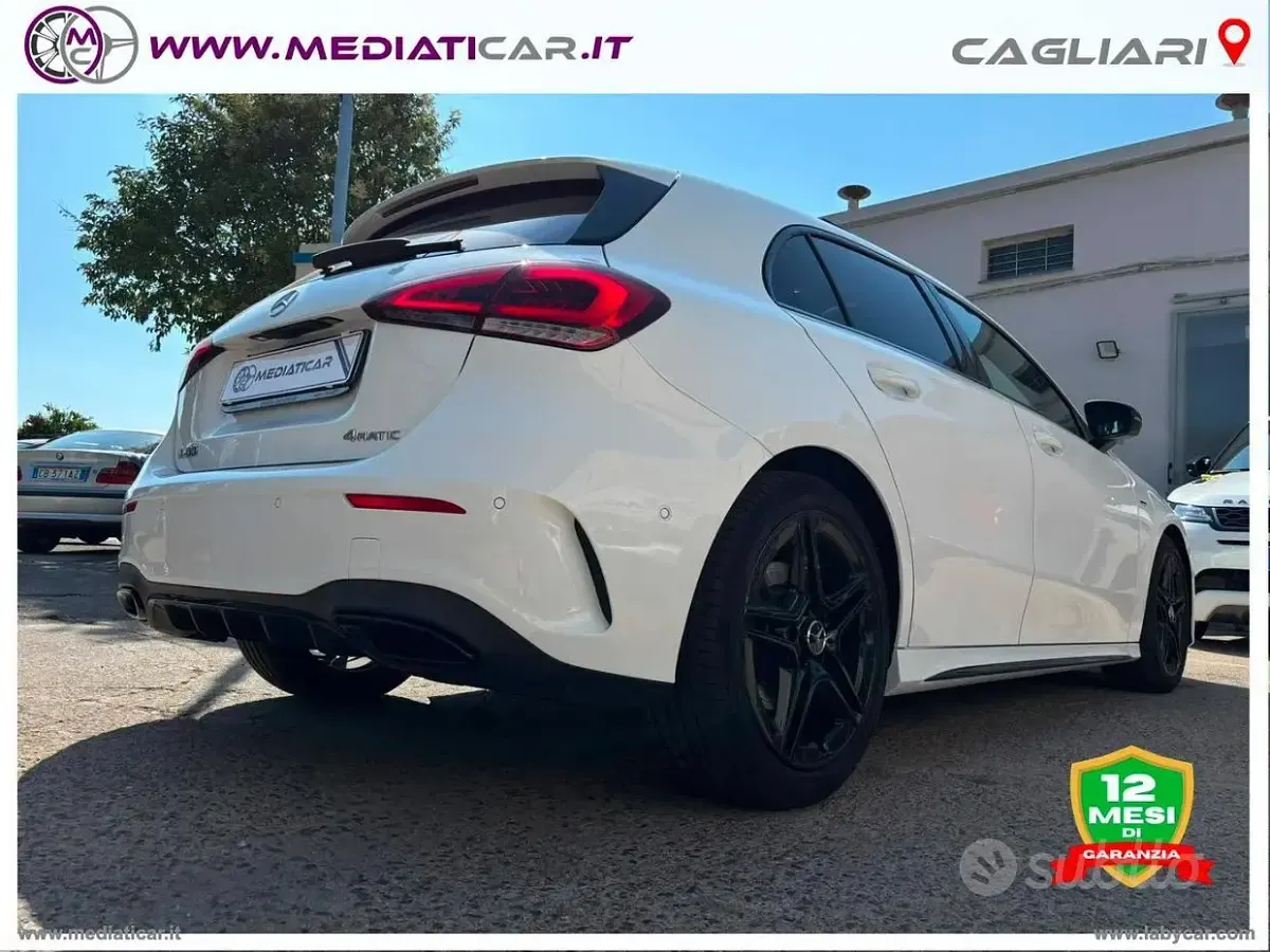 Usata Mercedes A200 Premium 163 CV (119 kW) 2021 Bianco Berlina