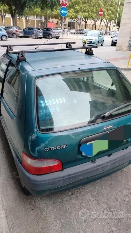 Usata Citroën Saxo 50 CV (36 kW) 2001 Verde Utilitaria