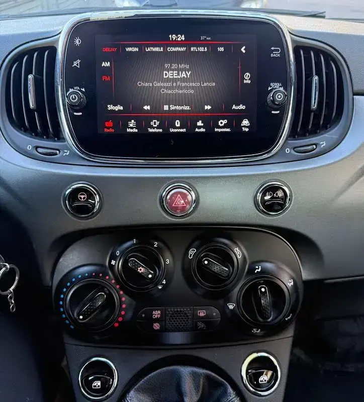 Usata Fiat 500 S 95 CV (69 kW) 2017 Nero Utilitaria