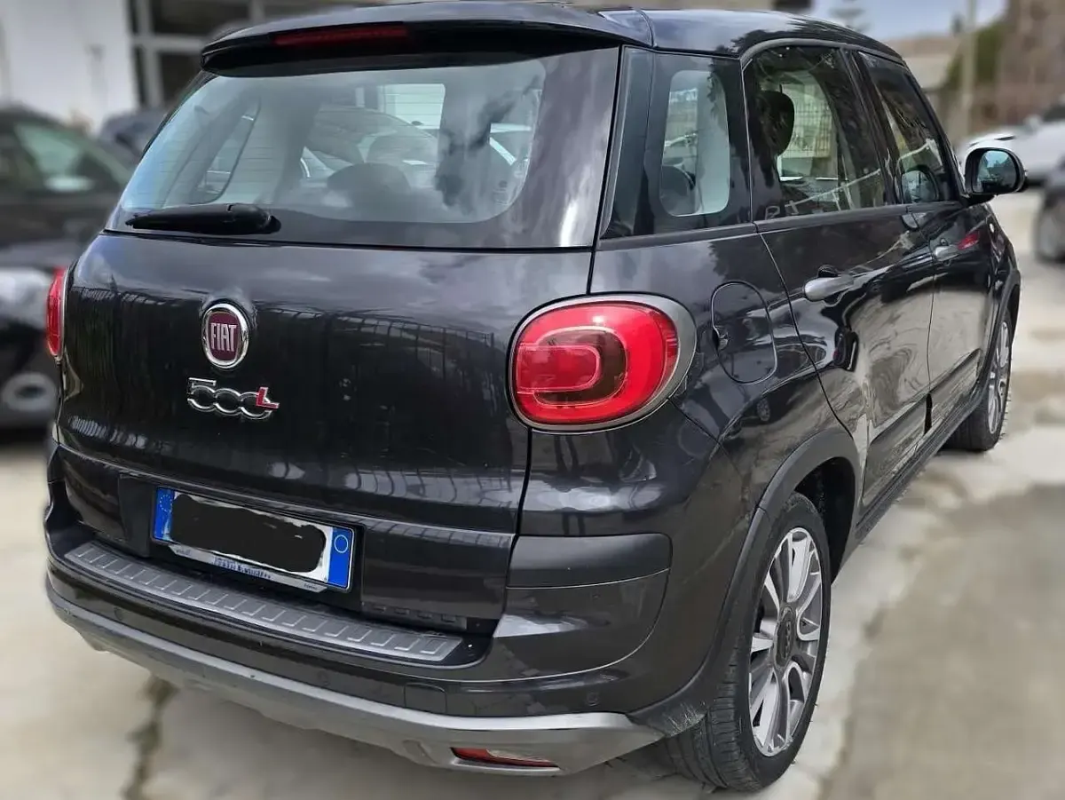 Usata Fiat 500L Cross 95 CV (69 kW) 2019 Nero Monovolume