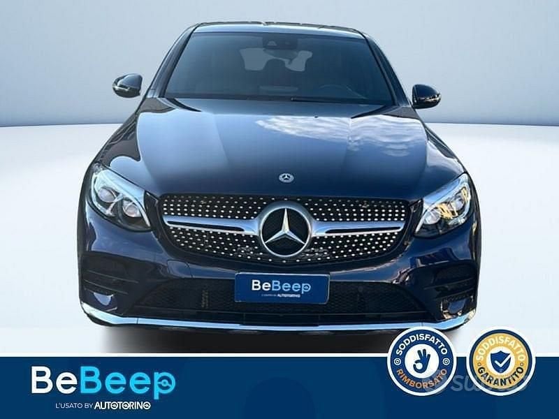 Usata Mercedes GLC250 Premium 211 CV (155 kW) 2019 Blu metallizzato Coupé