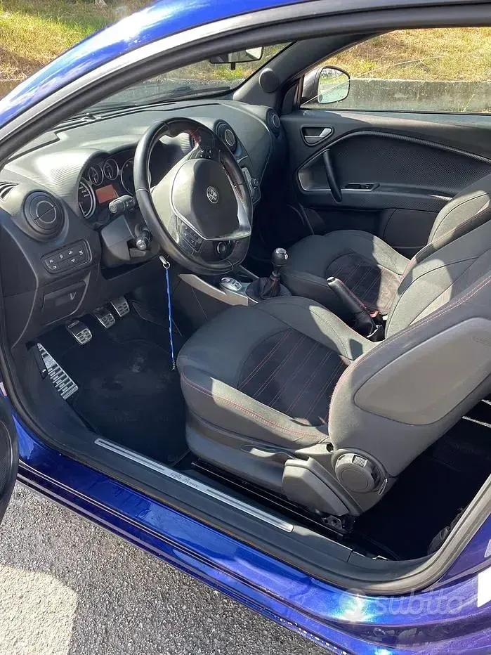 Usata Alfa Romeo MiTo Super 95 CV (69 kW) 2017 Bluazzurro Utilitaria