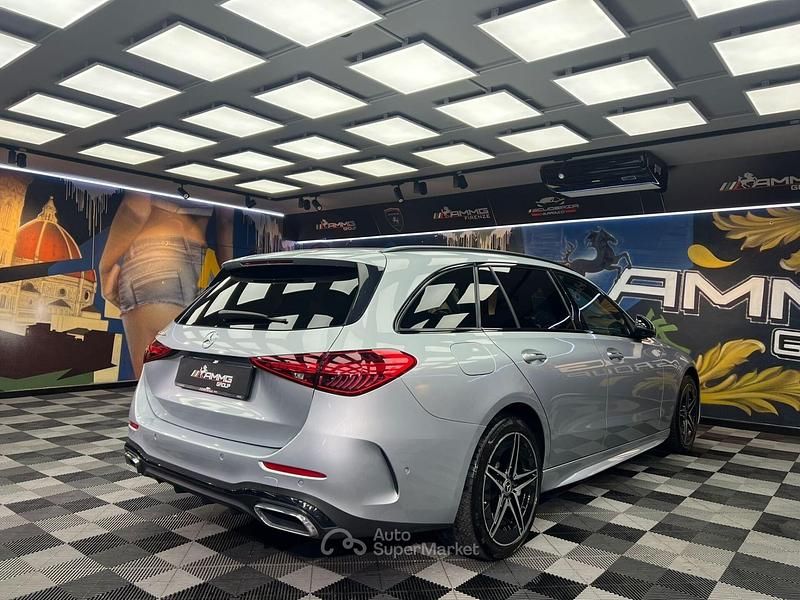 Usata Mercedes C300e Premium 204 CV (150 kW) 2022 Argento Station wagon
