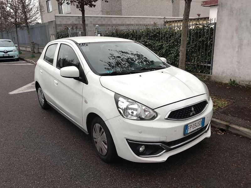 Usata Mitsubishi Space Star 71 CV (52 kW) 2018 Bianco Utilitaria