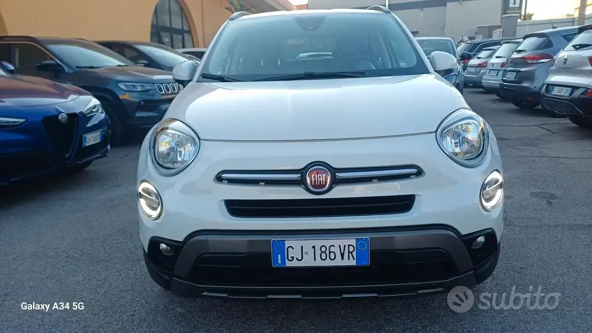 Usata Fiat 500X Cross 95 CV (69 kW) 2022 Bianco SUV