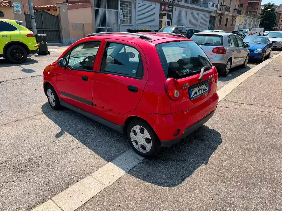 Usata Chevrolet Matiz SE 52 CV (38 kW) 2009 Rosso Utilitaria