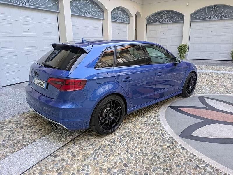Usata Audi S3 Ambiente 300 CV (220 kW) 2015 Blu/azzurro Berlina