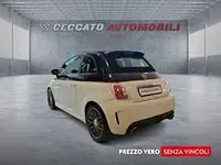 Usata Abarth 595C Turismo 159 CV (116 kW) 2015 Bianco Cabrio
