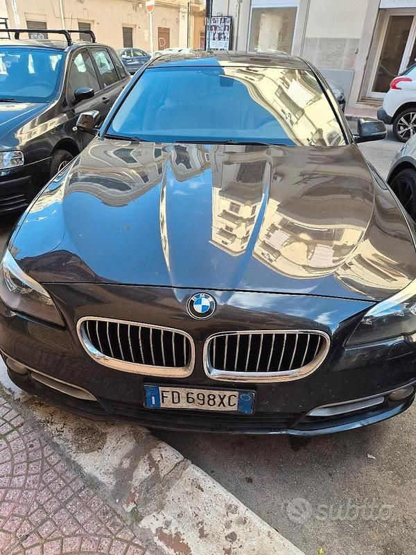 Usata BMW 520 143 CV (105 kW) 2016 Nero Berlina