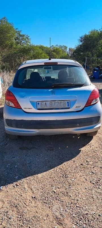 Usata Peugeot 207 88 CV (64 kW) 2010 Grigio Berlina