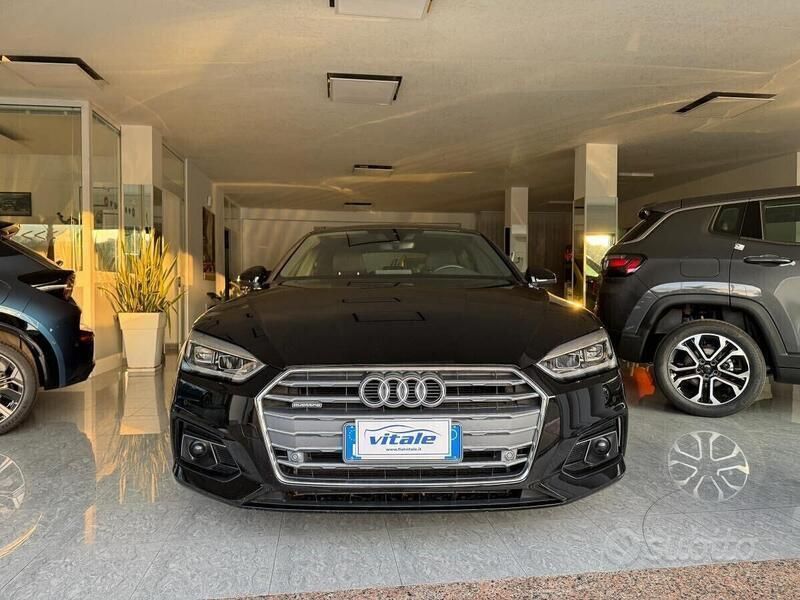 Usata Audi A5 Sport 190 CV (139 kW) 2018 Nero Coupé