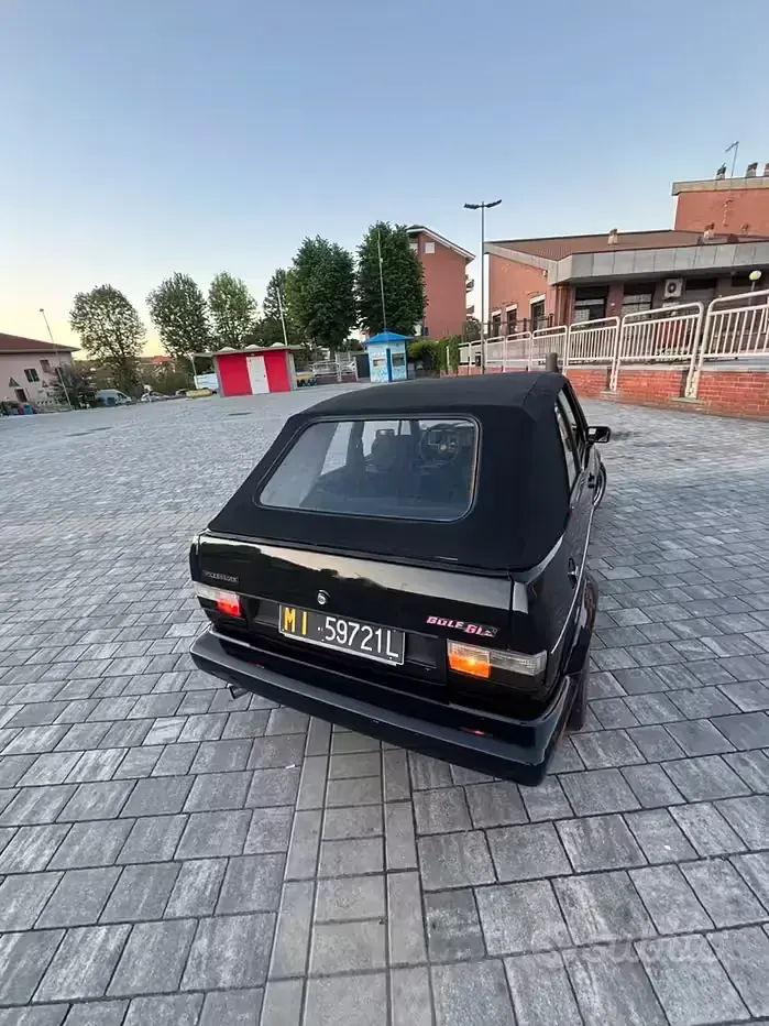 Usata VW Golf Cabriolet 69 CV (50 kW) 1980 Nero Cabrio