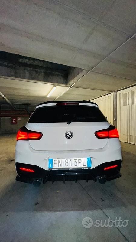 Usata BMW 118 150 CV (110 kW) 2018 Bianco Utilitaria
