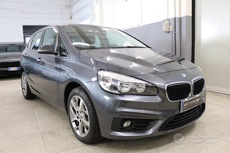 Usata BMW 216 Active Tourer Advantage 116 CV (85 kW) 2018 Grigio Monovolume