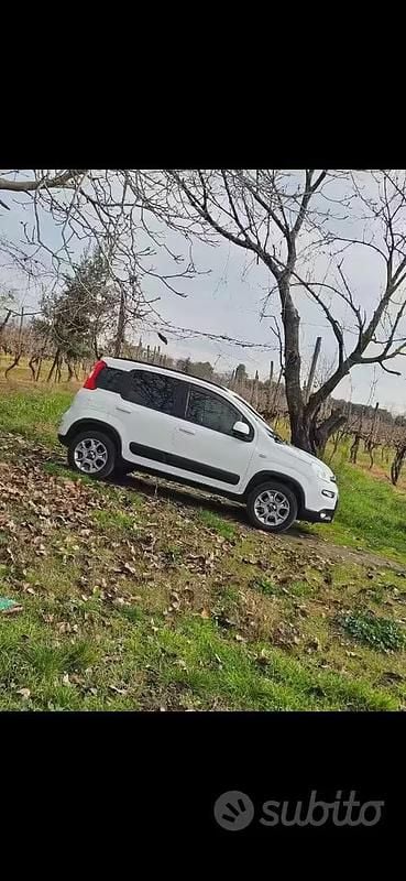 Usata Fiat Panda 4x4 S 75 CV (55 kW) 2015 Bianco Utilitaria