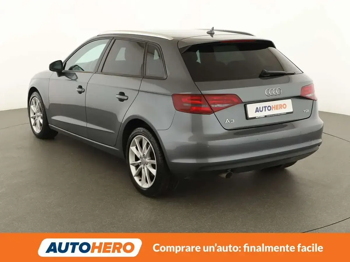 Usata Audi A3 Attraction 110 CV (80 kW) 2016 Grigio Berlina