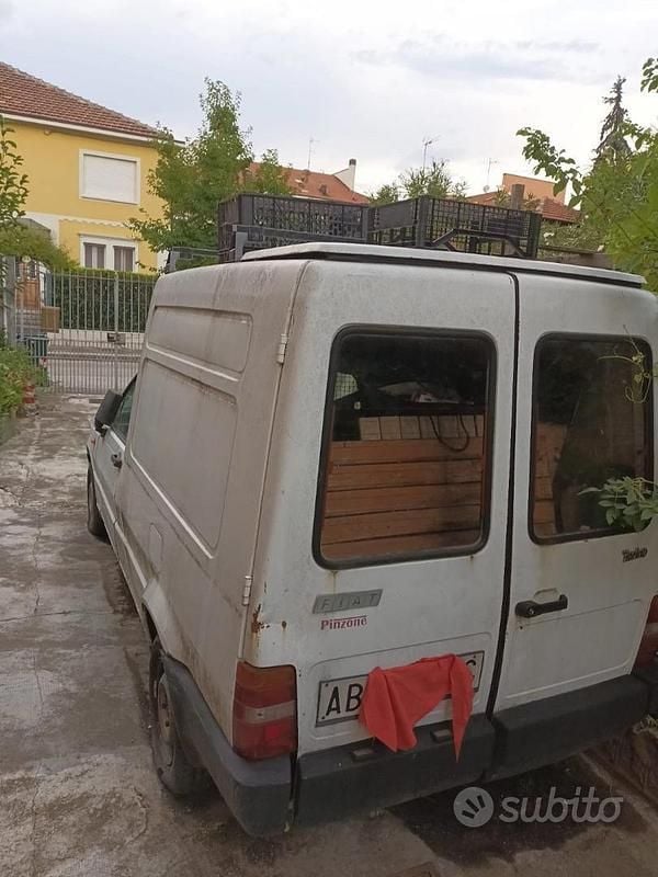 Usata Fiat Fiorino 75 CV (55 kW) 1994 Bianco Monovolume
