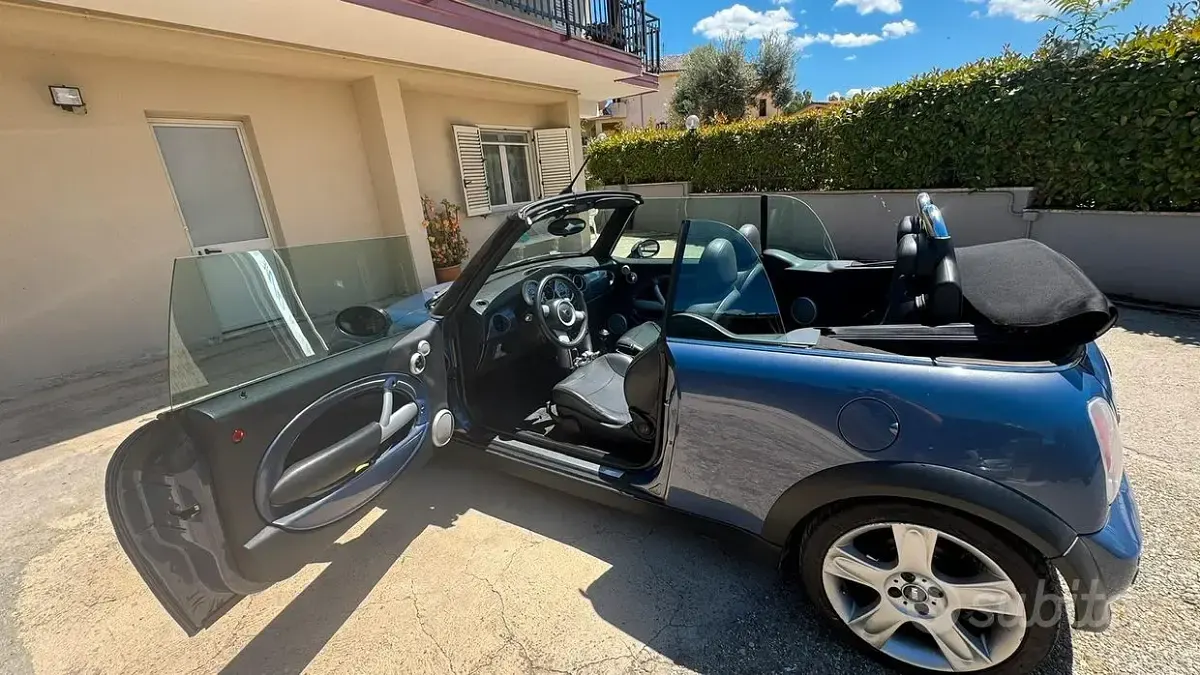 Usata Mini One Cabriolet 2005 Bluazzurro Cabrio