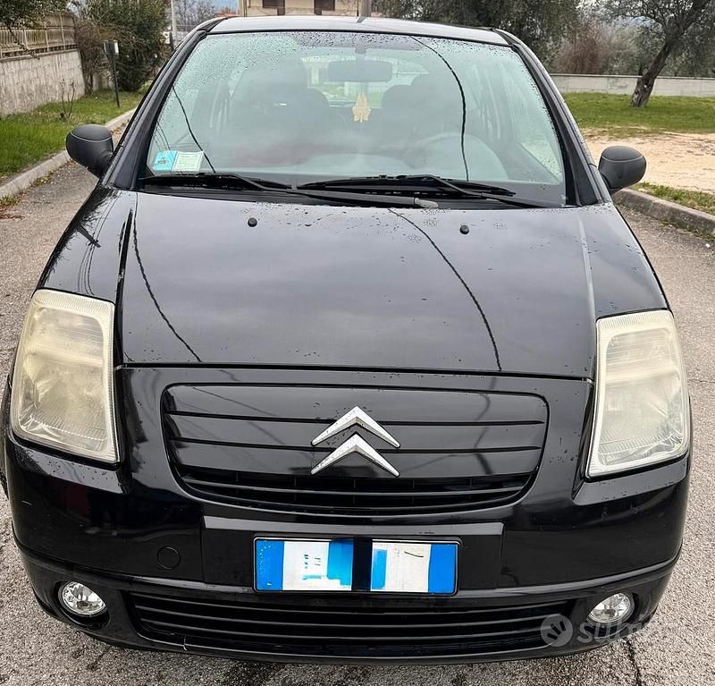 Usata Citroën C2 68 CV (50 kW) 2007 Nero Utilitaria