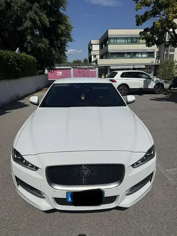Usata Jaguar XE R-Sport 179 CV (131 kW) 2016 Bianco Berlina
