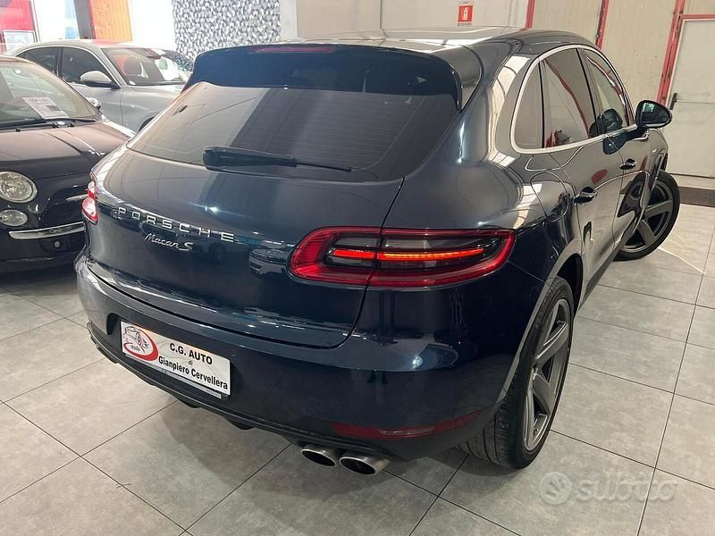 Usata Porsche Macan 250 CV (183 kW) 2015 Blu SUV