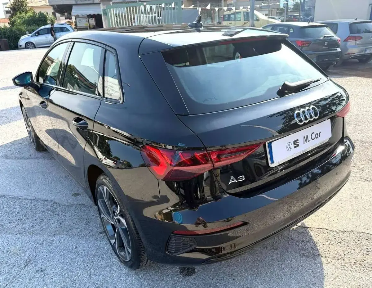 Usata Audi A3 Comfort 131 CV (96 kW) 2022 Nero Berlina