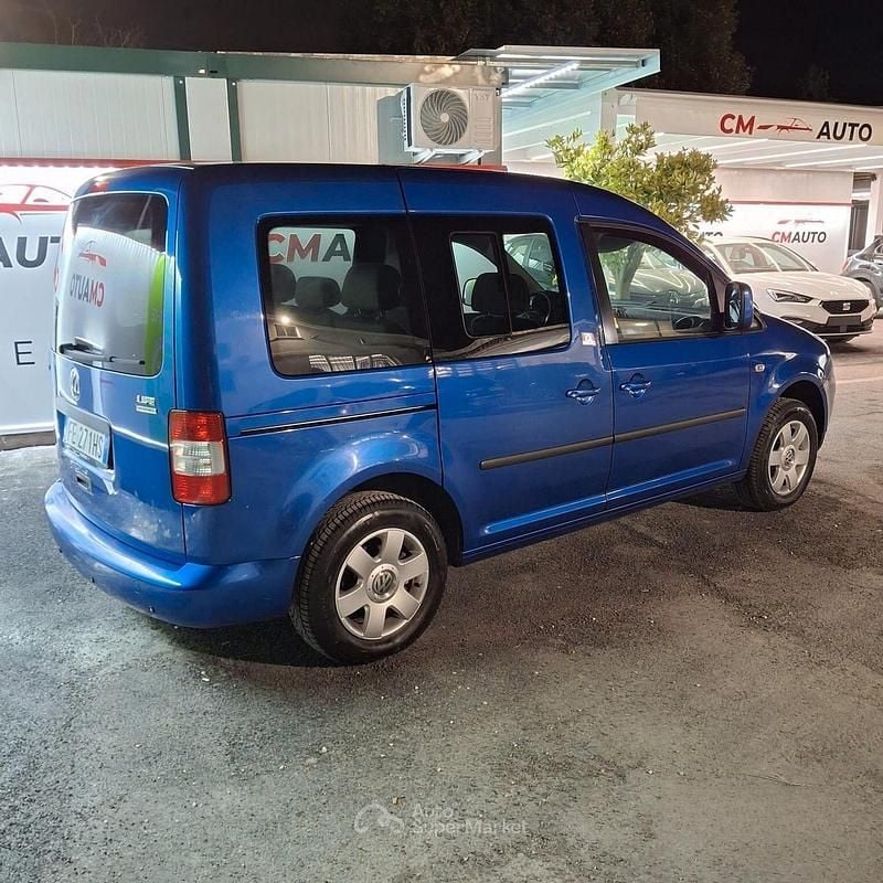 Usata VW Caddy 109 CV (80 kW) 2008 Blu Monovolume